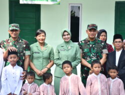 Karya Bhakti  Korem 033/WP  di Panti Asuhan Al-Ibriz