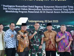 Korem 033/WP Gelar Komsos dengan Komponen Masyrakat