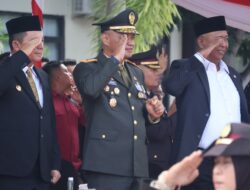 Danrem 033/WP hadiri Upacara Peringatan Hari Bhayangkara Ke-79 Tahun 2025 Polda Kepri.