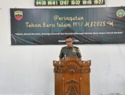 Korem 033/WP Memperingati Tahun Baru Islam 1 Muharram 1447 H/2025 M