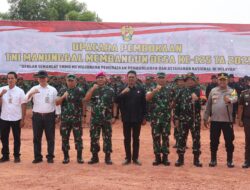 Kasrem 033/WP hadiri Pembukaan TMMD ke-125 di Batam.