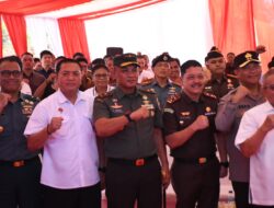 Danrem 033/WP Hadiri Launching dan Press Release Sisa Stockpile Bijih Bauksit