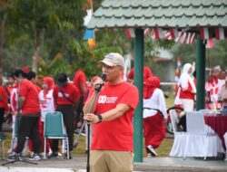 Tawa ceria Semarak Kemerdekaan Korem 033/WP