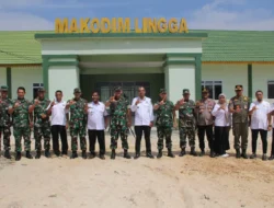 Danrem 033/WP Meninjau Kesiapan Makodim Lingga