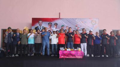 DANREM 033/WP HADIRI PEMBUKAAN KEJURDA TAEKWONDO PROVINSI KEPULAUAN RIAU 2025.