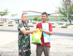 Korem 033/Wira Pratama Gelar Bazar Murah di Tugu Sirih Tanjung Pinang, Dukung Kesejahteraan Masyarakat