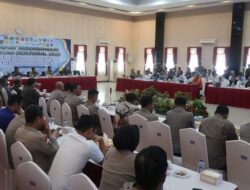 KASREM 033/WP HADIRI RAKOR LINTAS SEKTORAL 2025 DI POLDA KEPRI.