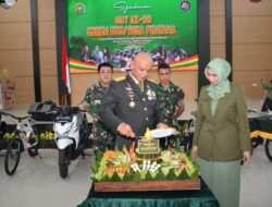 Syukuran HUT Ke-20 Korem 033/Wira Pratama